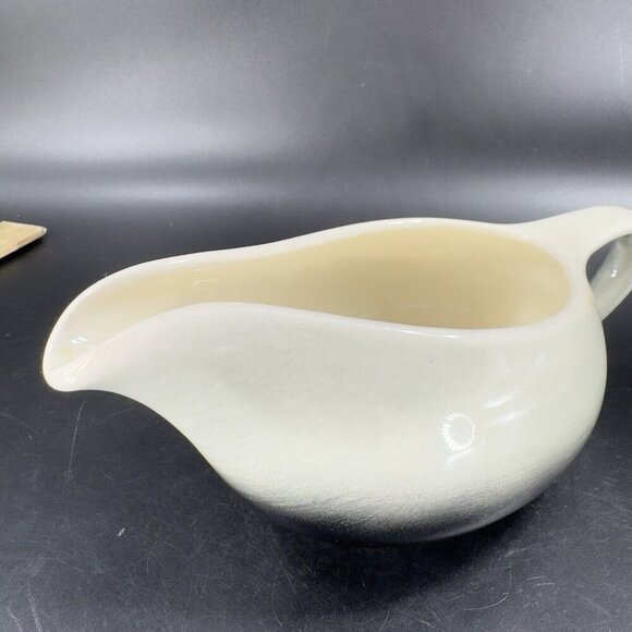 Crown Potteries Co Evansville Indian Pottery Gravy Boat Bowl USA Hand Made VTG - Picture 10 of 10